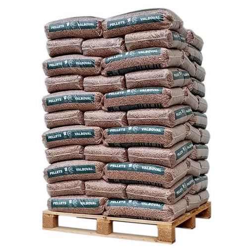 Pellet di legno francesi Valboval Premium – Ptuttit 975kg (65 sacchi)