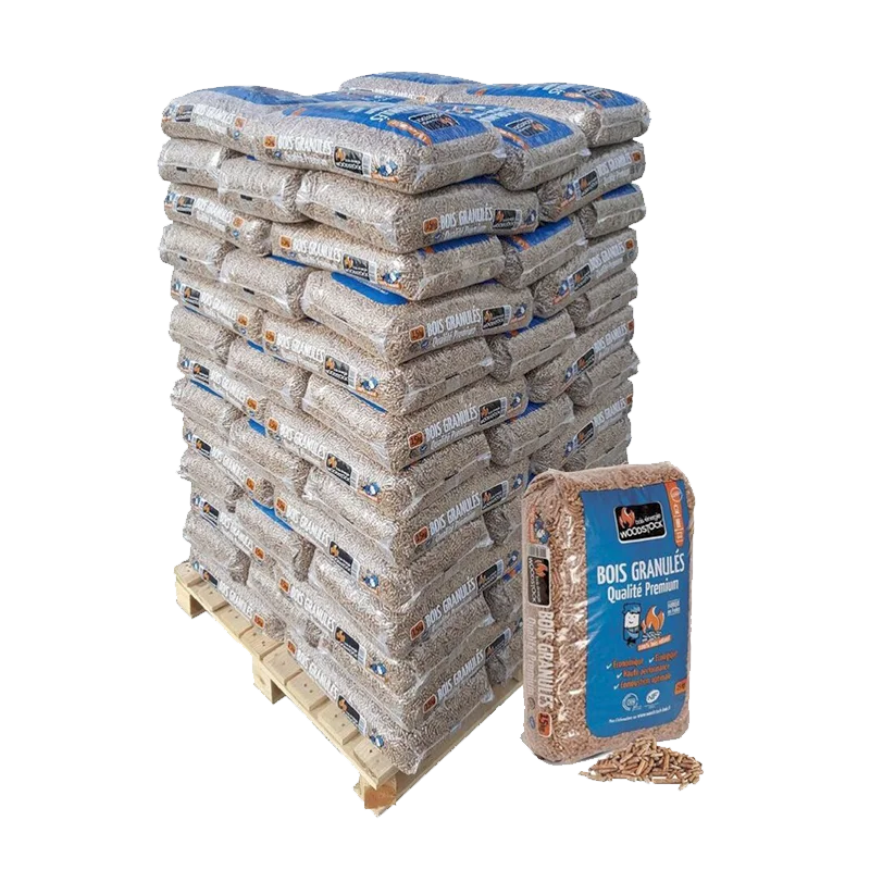 Pellet di legno francesi Crépito® Premium – Ptuttit 1080kg (72 sacchi)