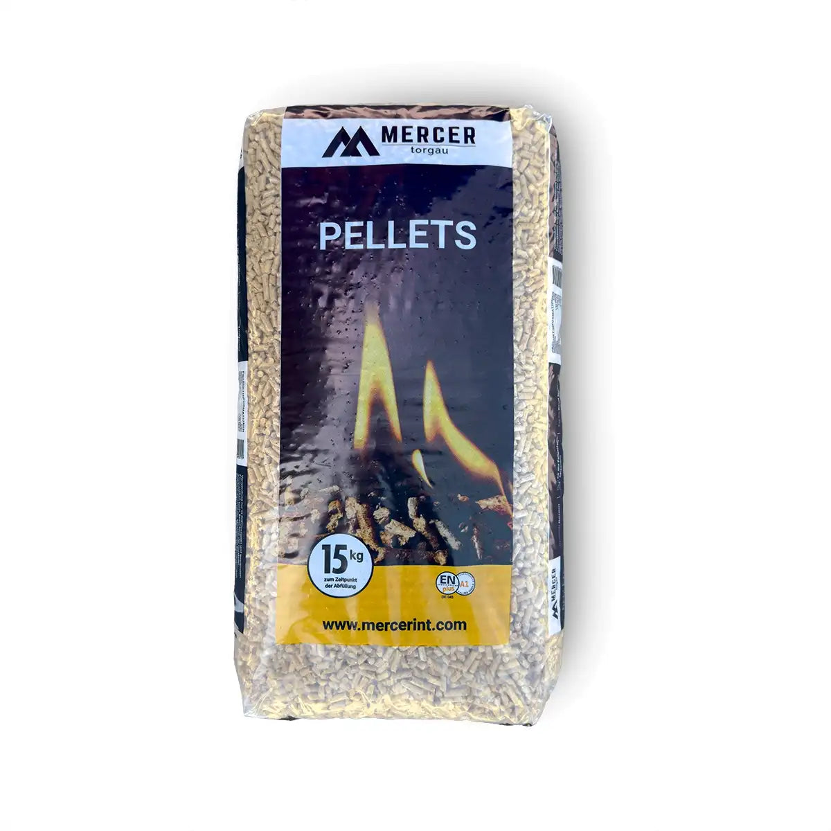 MERCER Pellet di legno 6mm ENplusA1