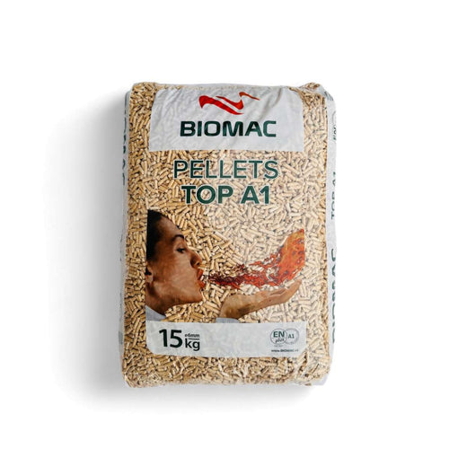 BIOMAC Pellet di legno TOP A1
