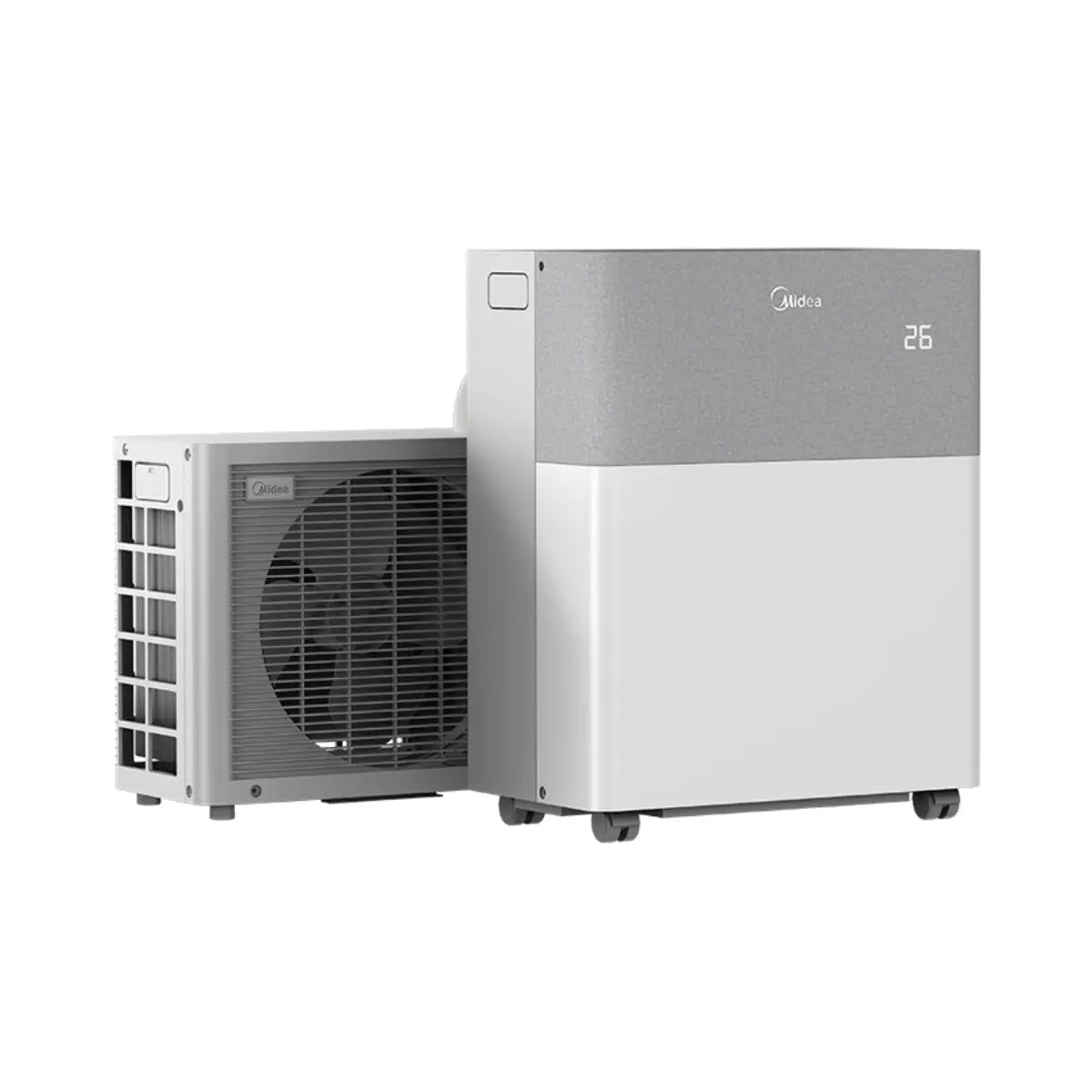 Midea PortaSplit Climatizzatore Split Mobile 3,5 kW – 12.000 BTU – Raffrescamento, Riscaldamento e Deumidificazione