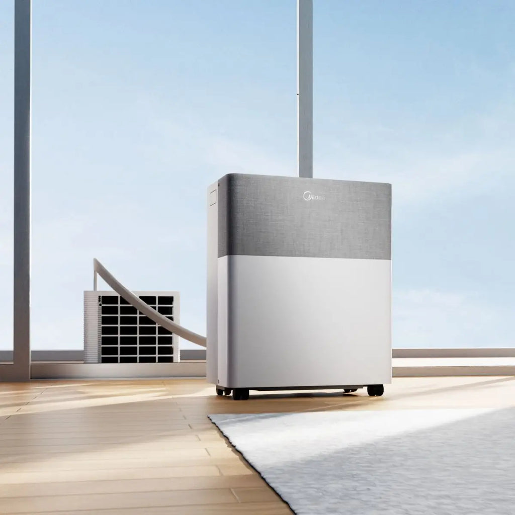 Midea PortaSplit Climatizzatore Split Mobile 3,5 kW – 12.000 BTU – Raffrescamento, Riscaldamento e Deumidificazione
